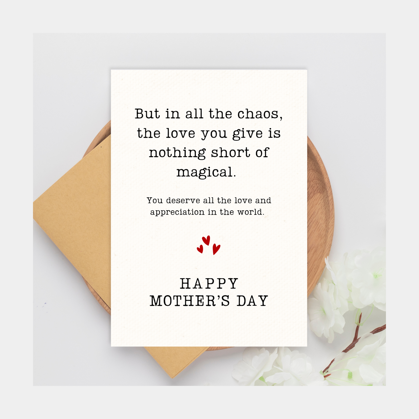 Simple Mother's Day Card
