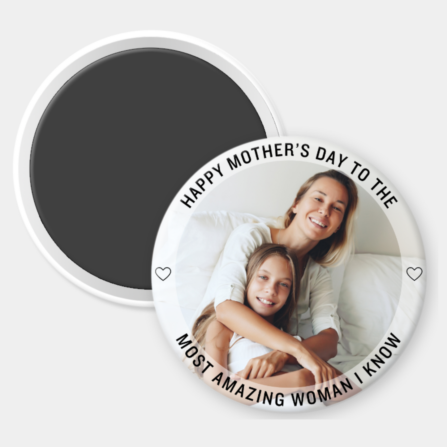 To The Most Amazing Woman I Know Custom Photo Magnet