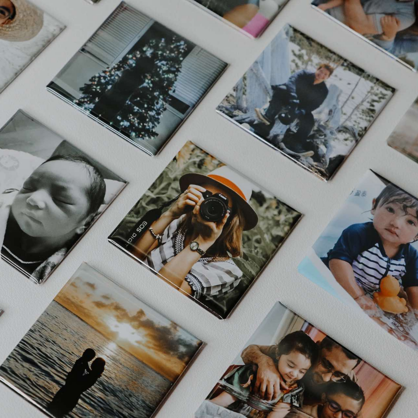 Square Custom Photo Magnets