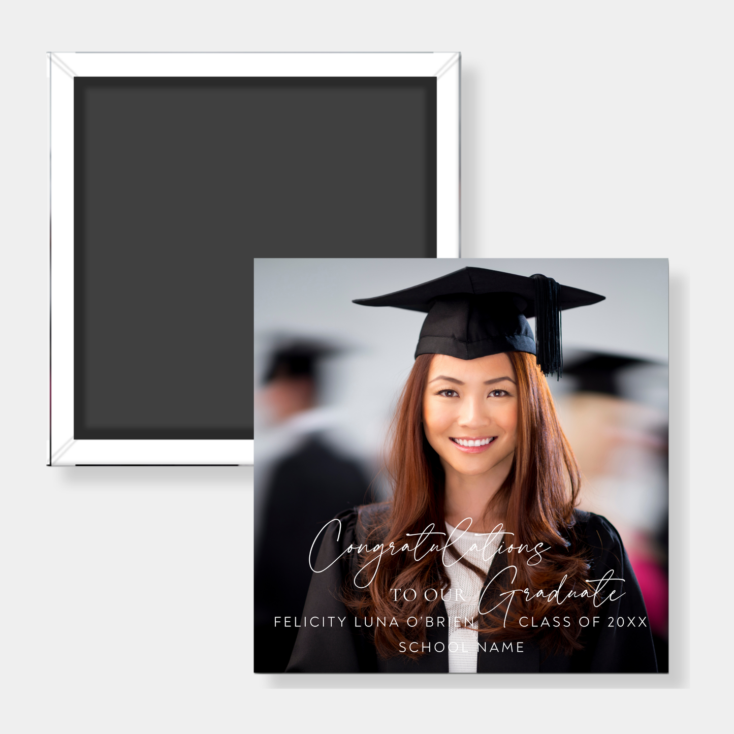 Congratulations to our Graduate Custom Photo Magnet