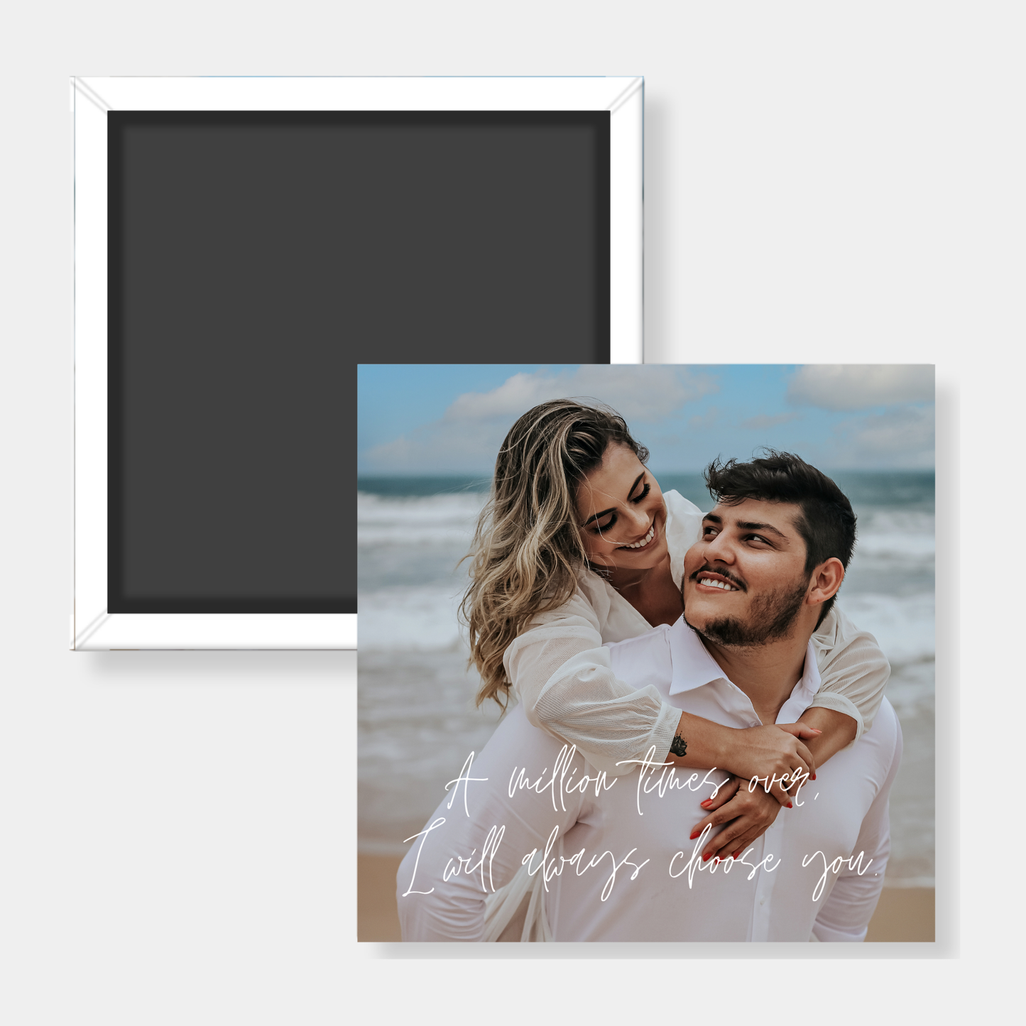 I will Always Choose You Custom Photo Magnet