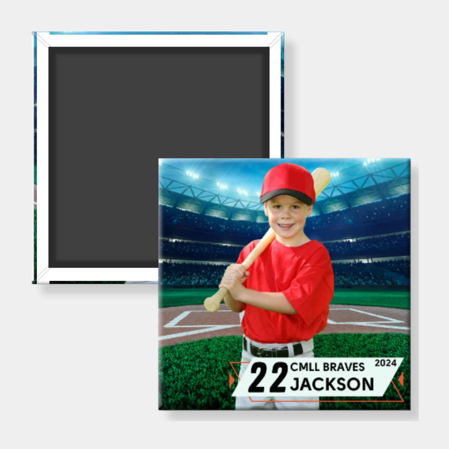 Sports Custom Photo Magnet