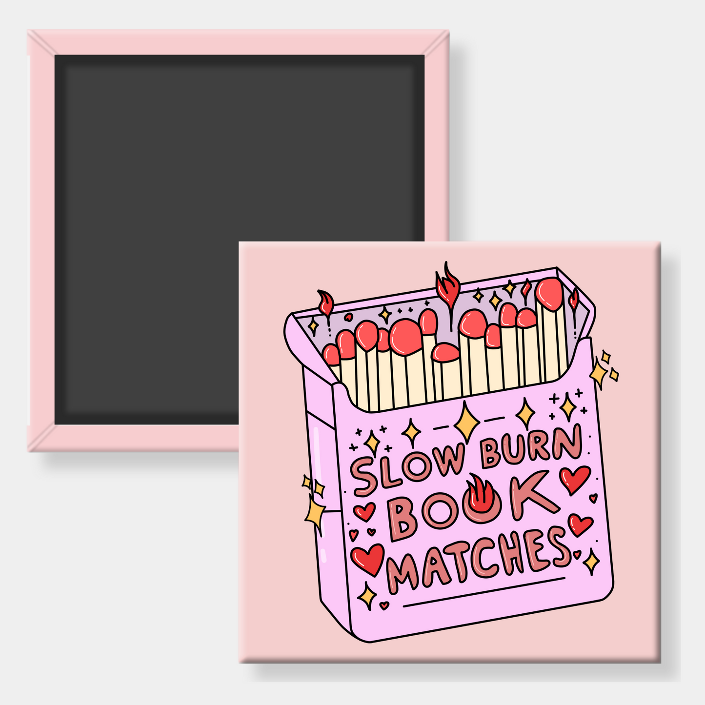 Slow Burn Book Matches