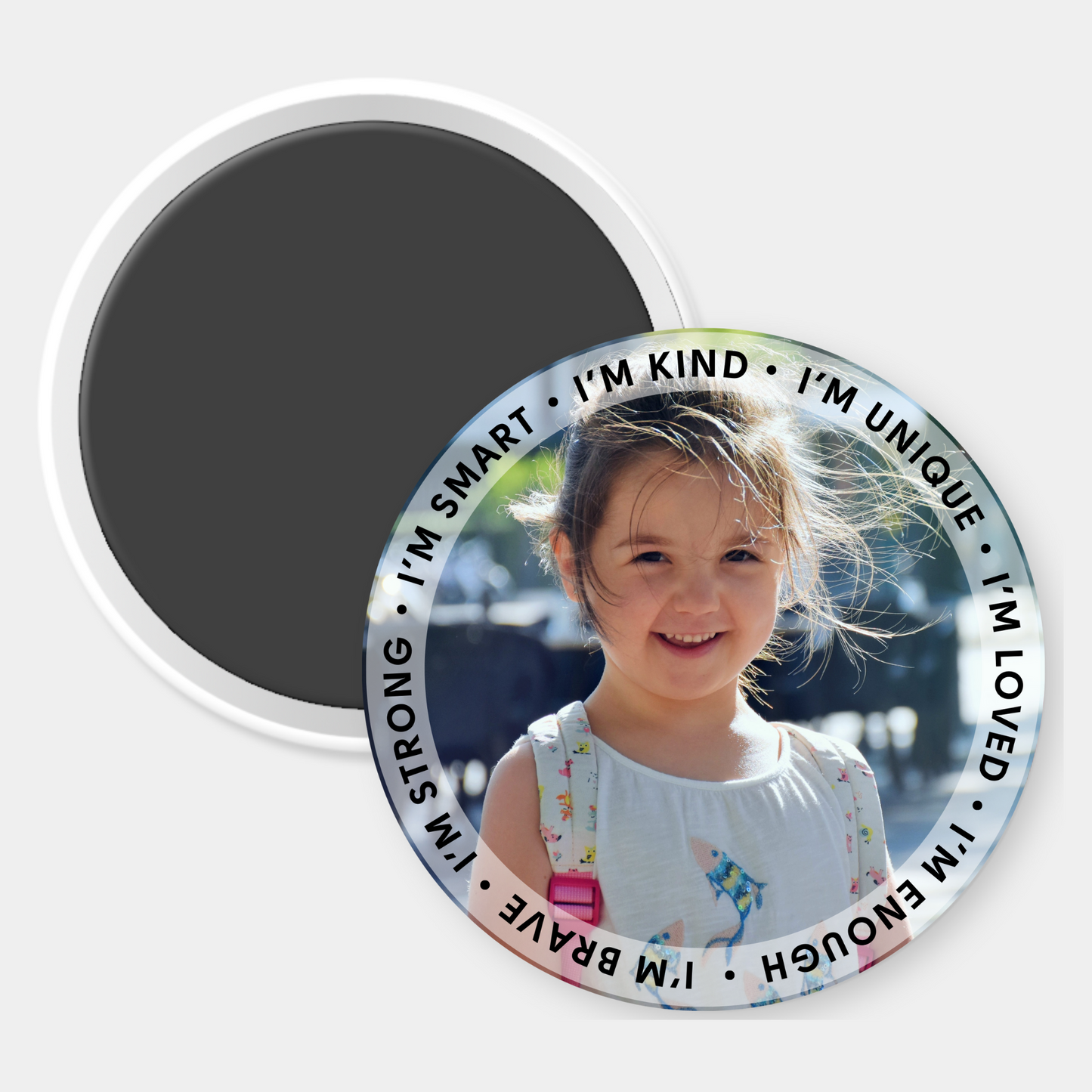 Motivational Custom Photo Magnet