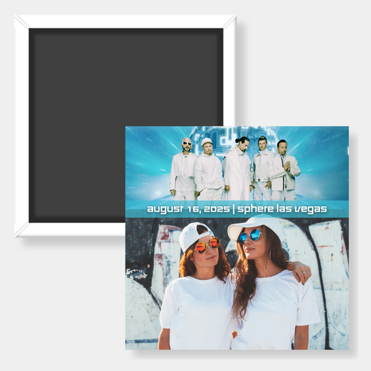 Custom Backstreet Boys Concert Photo Magnet Ver. 2
