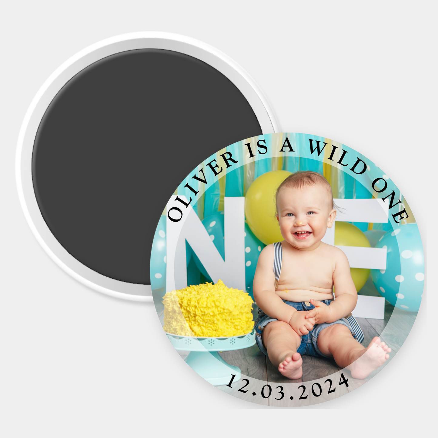 Wild One Custom Photo Magnet